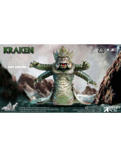 RAY HARRYHAUSEN KRAKEN VINTAGE-STYLIZED SOFT-VINYL STATUE 2