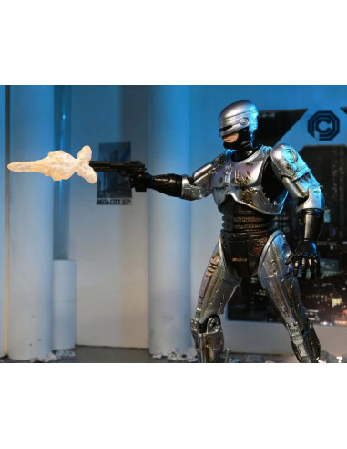 ULTIMATE ROBOCOP BATTLE DAMAGED W/ CHAIR