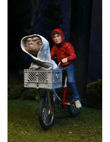 E.T. 40TH ANN ELLIOT&E.T. ON BICYCLE AF