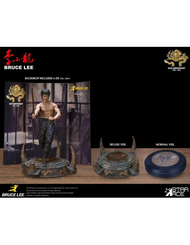 BRUCE LEE KALI STICKS FIGHT NORMAL BASEMENT VER. STATUE
