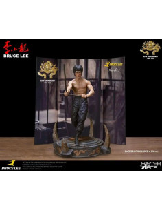 BRUCE LEE KALI STICKS FIGHT DELUXE BASEMENT VER. STATUE