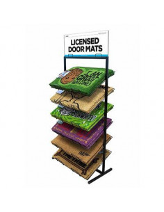 DOOR MAT METAL DISPLAY EMPTY