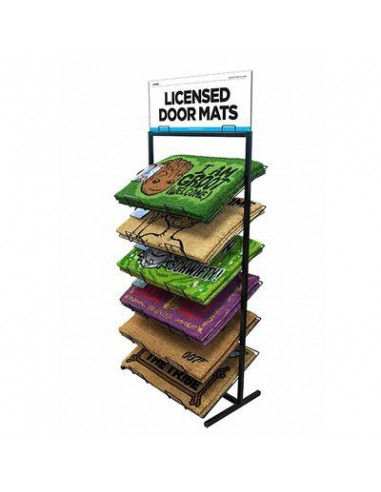 DOOR MAT METAL DISPLAY EMPTY