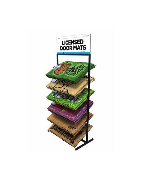 DOOR MAT METAL DISPLAY EMPTY