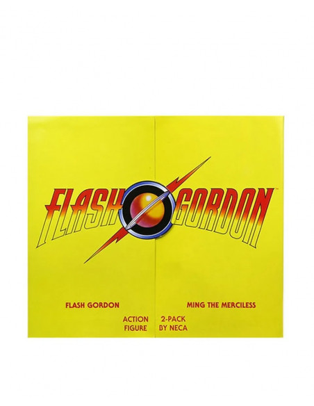 KING FEATURES FLASH GORDON & MING SDCC 2021 2PACK ACTION FIGURE