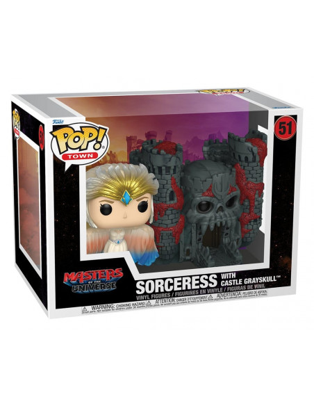 Masters of the Universe (2026) POP! Town Vinyl Figure Sorceress w/Castle Grayskull 9 cm