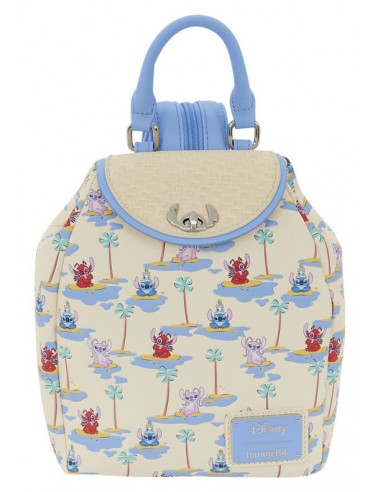 Lilo & Stitch by Loungefly Micro Backpack Stitch, Angel, & Leroy