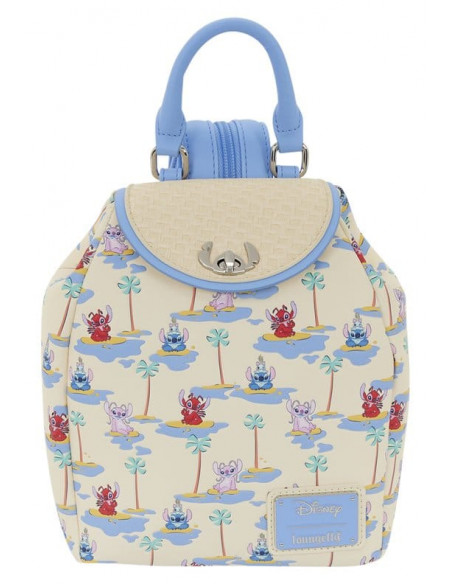 Lilo & Stitch by Loungefly Micro Backpack Stitch, Angel, & Leroy