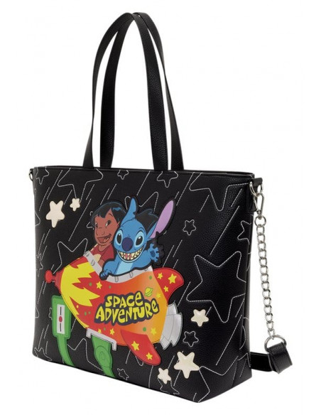 Lilo & Stitch by Loungefly Canvas Tote Bag Space Adventure