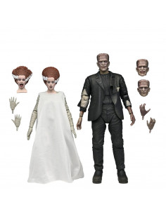 Universal Monsters Action Figures 2-Pack Bride of Frankenstein 90th Anniversary The Monster & His Mate 18 cm