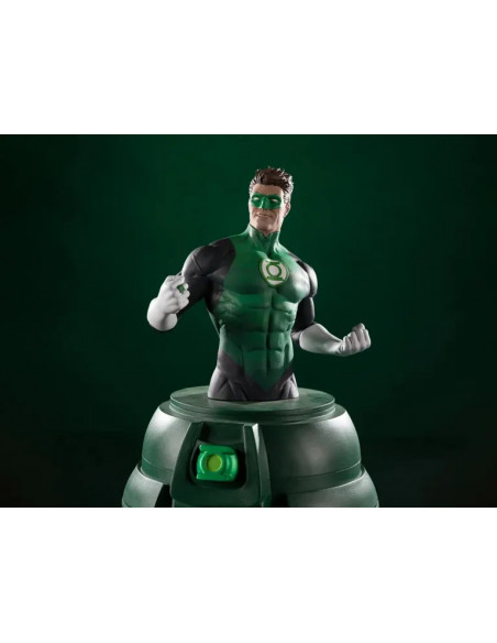 DC DIRECT GREEN LANTERN HAL JORDAN BUST + 1:1 SCALE POWER RING PROP REP