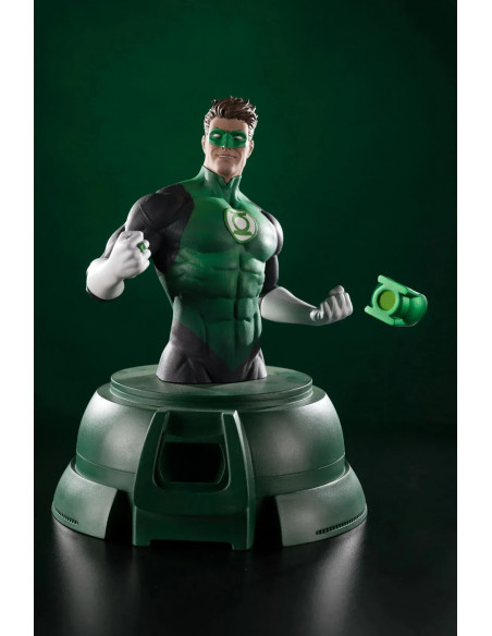 DC DIRECT GREEN LANTERN HAL JORDAN BUST + 1:1 SCALE POWER RING PROP REP