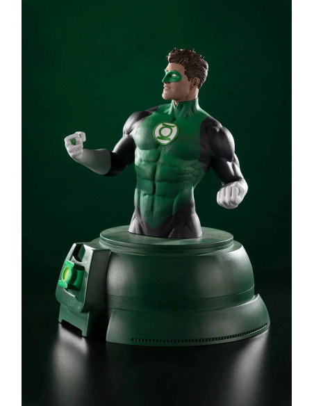 DC DIRECT GREEN LANTERN HAL JORDAN BUST + 1:1 SCALE POWER RING PROP REP