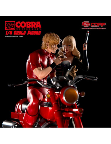 Space Pirate Cobra Statue 1/4 Cobra & Jane Royal (Spacesuit Ver.) 47 cm