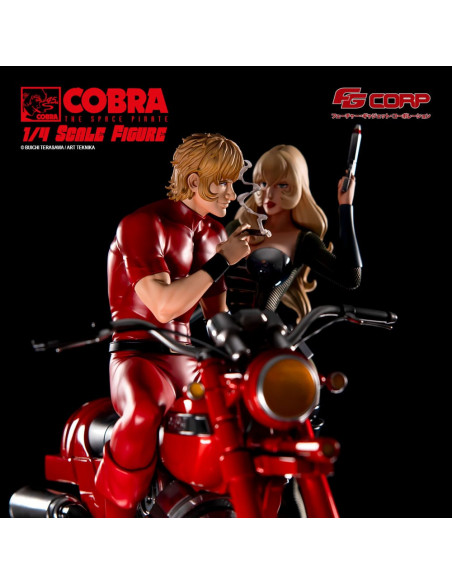 Space Pirate Cobra Statue 1/4 Cobra & Jane Royal (Spacesuit Ver.) 47 cm