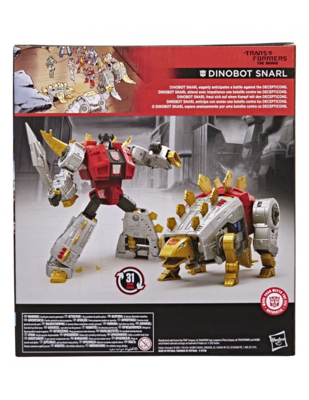 The Transformers: The Movie Studio Series Leader Class Action Figure Dinobot Snarl 20 cm