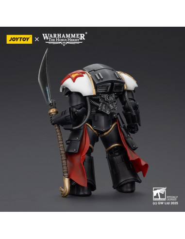 Warhammer The Horus Heresy Action Figure White Scars Ebon Keshig Terminator 1 with Power Glaive 13 cm