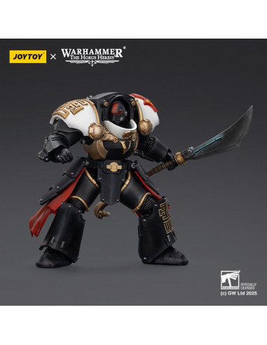 Warhammer The Horus Heresy Action Figure White Scars Ebon Keshig Terminator 1 with Power Glaive 13 cm