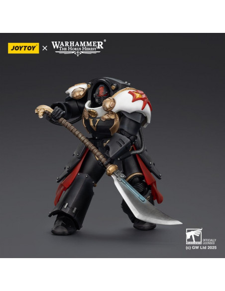 Warhammer The Horus Heresy Action Figure White Scars Ebon Keshig Terminator 1 with Power Glaive 13 cm