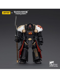 Warhammer The Horus Heresy Action Figure White Scars Ebon Keshig Terminator 2 with Power Glaive 13 cm