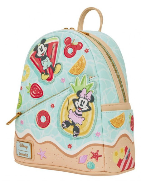 Mickey & Minnie Beach Fun Mini Backpack