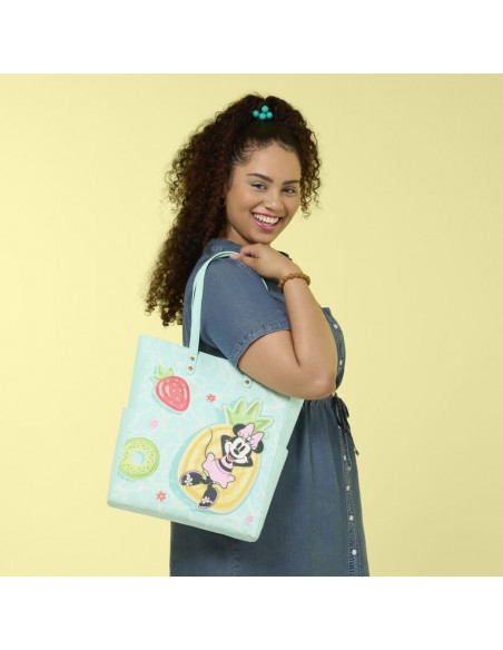 Mickey & Minnie Beach Fun Tote Bag