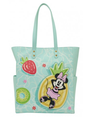 Mickey & Minnie Beach Fun Tote Bag