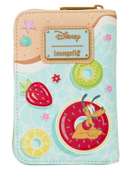 Mickey & Minnie Beach Fun Zip Around Wallet