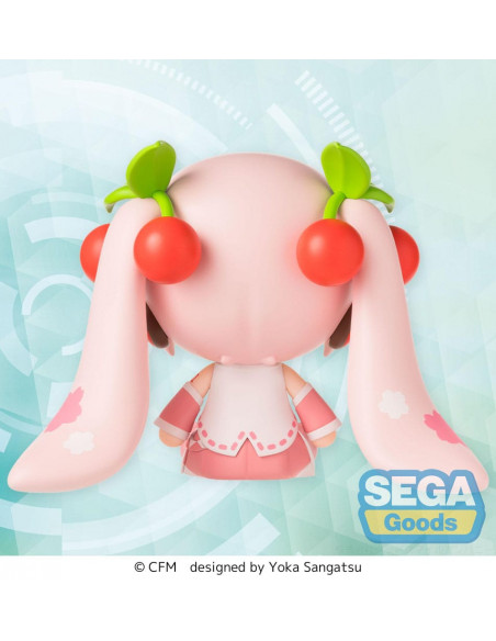 Character Vocal Series 01: Hatsune Miku Fuwa Petit Chibi Figure Sakura Miku 8 cm