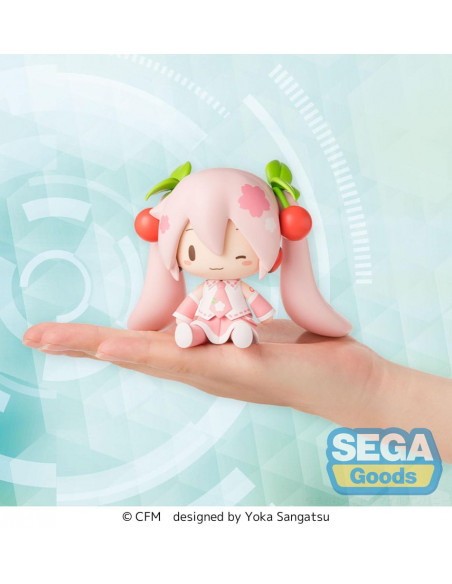 Character Vocal Series 01: Hatsune Miku Fuwa Petit Chibi Figure Sakura Miku 8 cm