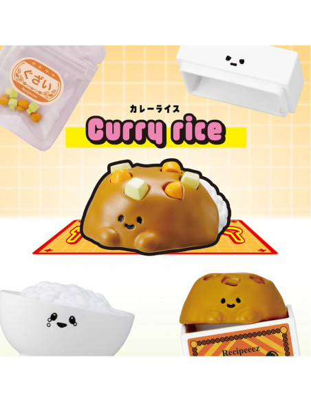 Recipeeez Mini Figure Menu 01 3 cm Assortment (4)