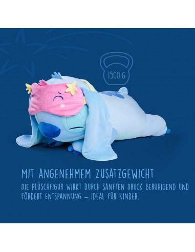 Disney Snuglets Wellbeing Heavy Plush Figure Stitch 40 cm