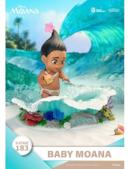 MOANA BABY MOANA D-STAGE MINI FIGURA