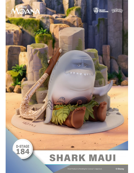 MOANA SHARK MAUI D-STAGE MINI FIGURA