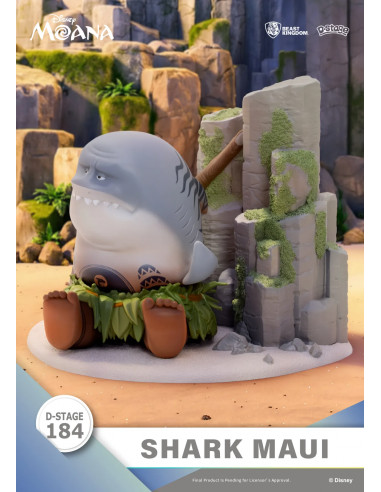 MOANA SHARK MAUI D-STAGE MINI FIGURA