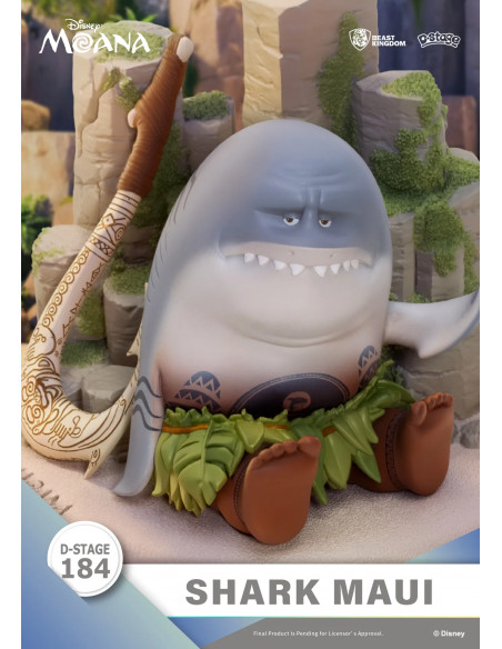 MOANA SHARK MAUI D-STAGE MINI FIGURA