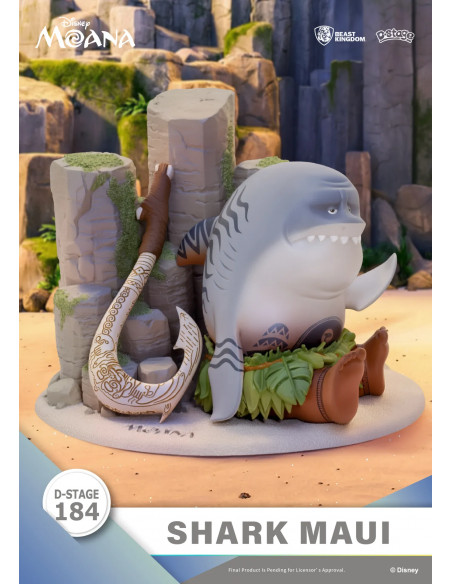 MOANA SHARK MAUI D-STAGE MINI FIGURA