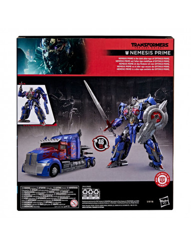 Transformers: The Last Knight Studio Series Leader Class Action Figure Nemesis Prime 22 cm