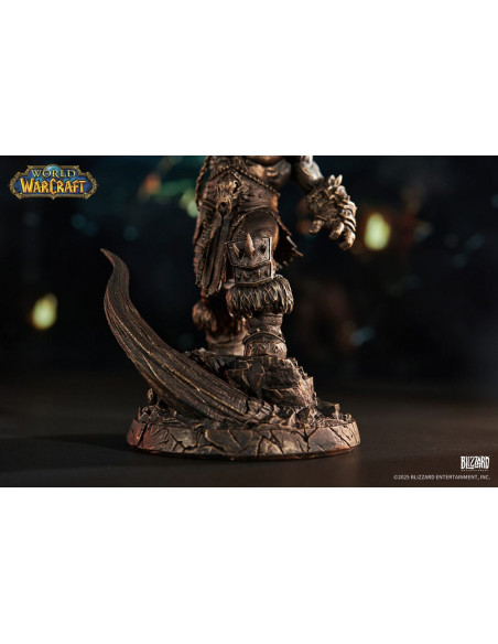 World of Warcraft Statue 1/10 Bronze Coloured Edition Grommash Hellscream 31 cm