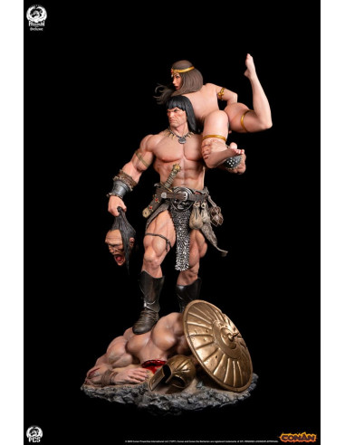 Conan the Barbarian Statue 1/4 Conan Deluxe Edition 63 cm