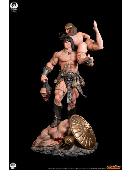 Conan the Barbarian Statue 1/4 Conan Deluxe Edition 63 cm