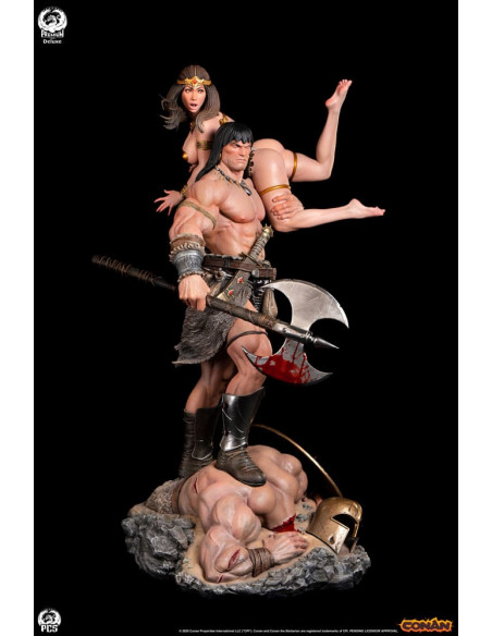 Conan the Barbarian Statue 1/4 Conan Deluxe Edition 63 cm