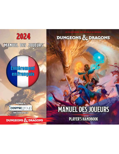 DUNGEONS & DRAGONS - MANUEL DES JOUEURS 2024