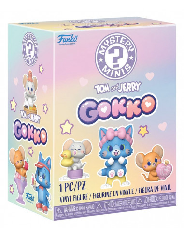 Tom & Jerry Gokko Mystery Mini Figures 5 cm Display (12)