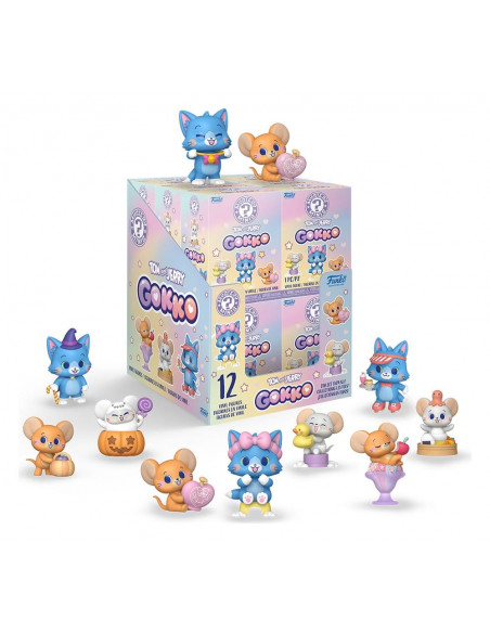 Tom & Jerry Gokko Mystery Mini Figures 5 cm Display (12)