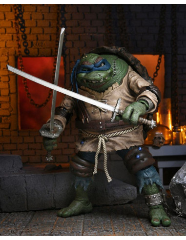 Universal Monsters x Teenage Mutant Ninja Turtles Action Figure Ultimate Leonardo as The Hunchback 18 cm