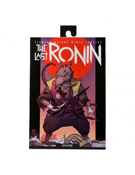 Teenage Mutant Ninja Turtles The Last Ronin Action Figure Ultimate Splinter 18 cm