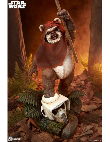 Star Wars: Episode VI - Return of the Jedi Premium Format Statue Wicket 46 cm