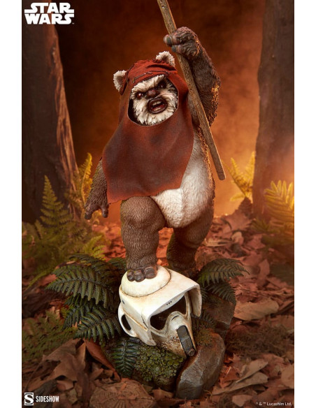 Star Wars: Episode VI - Return of the Jedi Premium Format Statue Wicket 46 cm