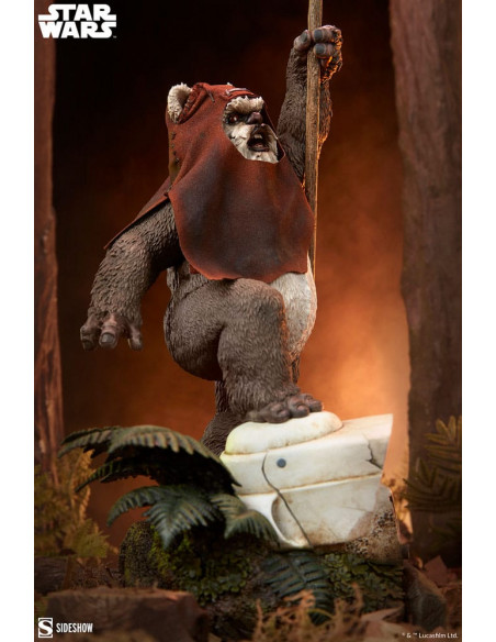 Star Wars: Episode VI - Return of the Jedi Premium Format Statue Wicket 46 cm